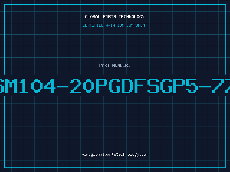 Aviation Part SM104-20PGDFSGP5-77