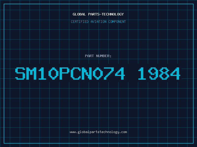 Aviation Part SM10PCN074 1984
