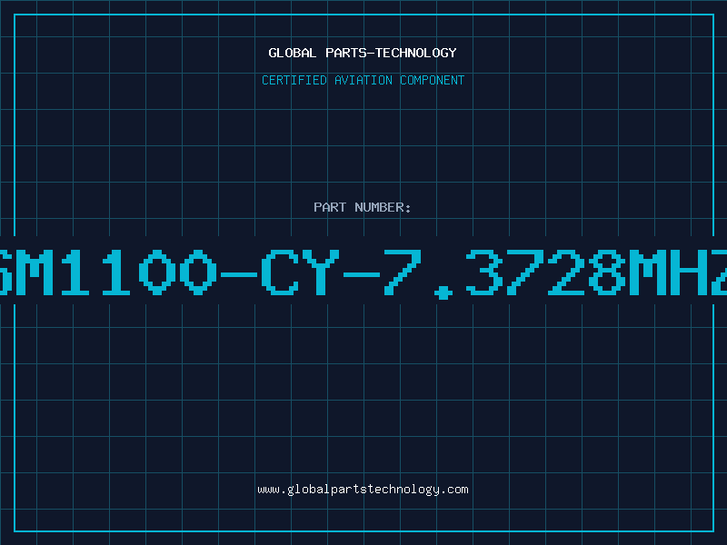 Aviation Part SM1100-CY-7.3728MHZ