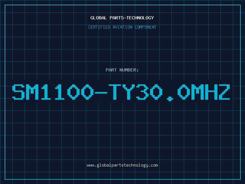 Aviation Part SM1100-TY30.0MHZ
