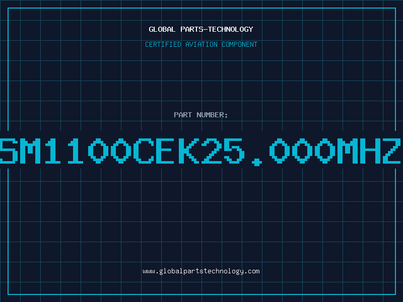 Aviation Part SM1100CEK25.000MHZ