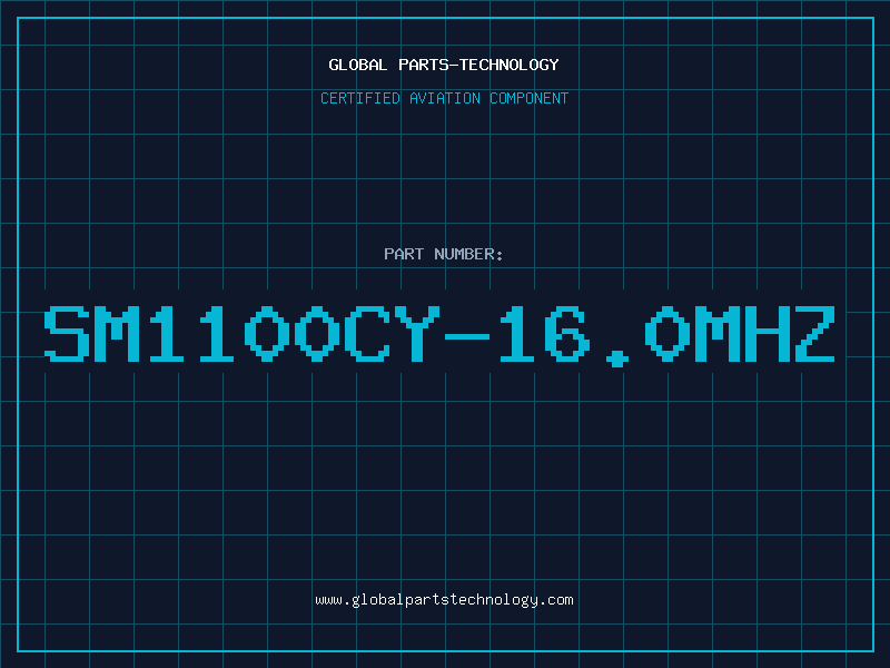 Aviation Part SM1100CY-16.0MHZ