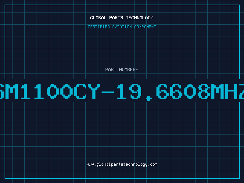 Aviation Part SM1100CY-19.6608MHZ