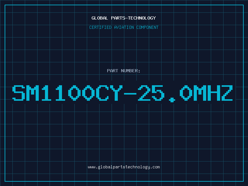 Aviation Part SM1100CY-25.0MHZ