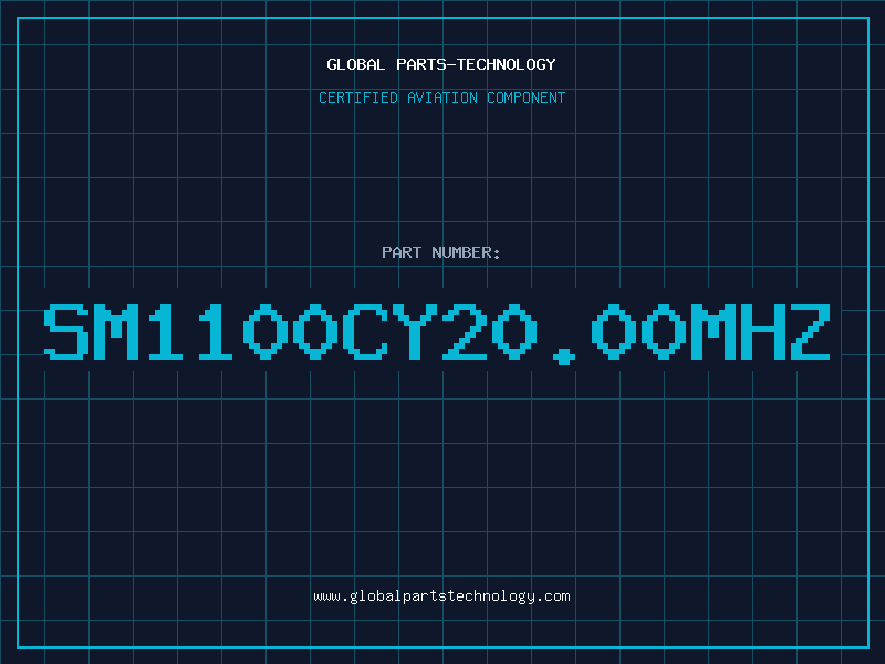Aviation Part SM1100CY20.00MHZ