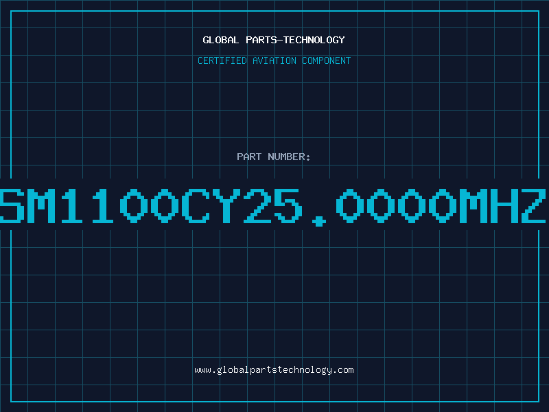 Aviation Part SM1100CY25.0000MHZ