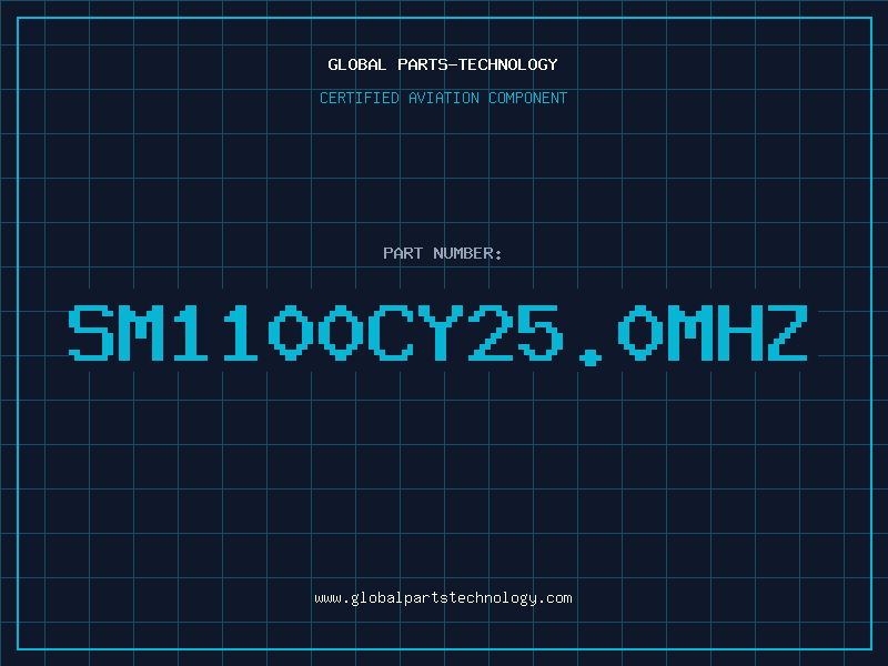 Aviation Part SM1100CY25.0MHZ
