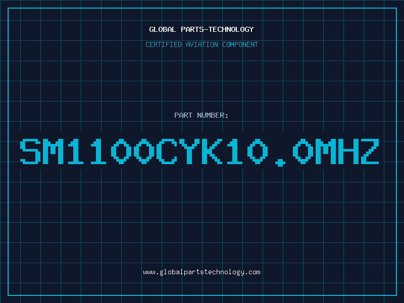 Aviation Part SM1100CYK10.0MHZ
