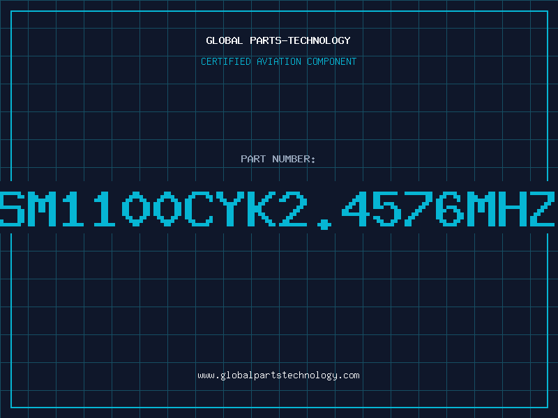Aviation Part SM1100CYK2.4576MHZ