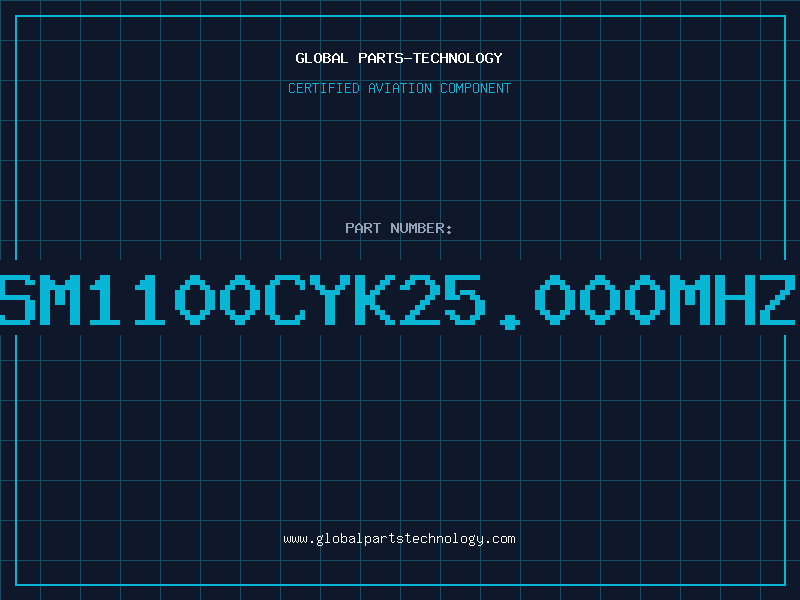 Aviation Part SM1100CYK25.000MHZ