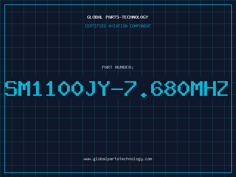 Aviation Part SM1100JY-7.680MHZ