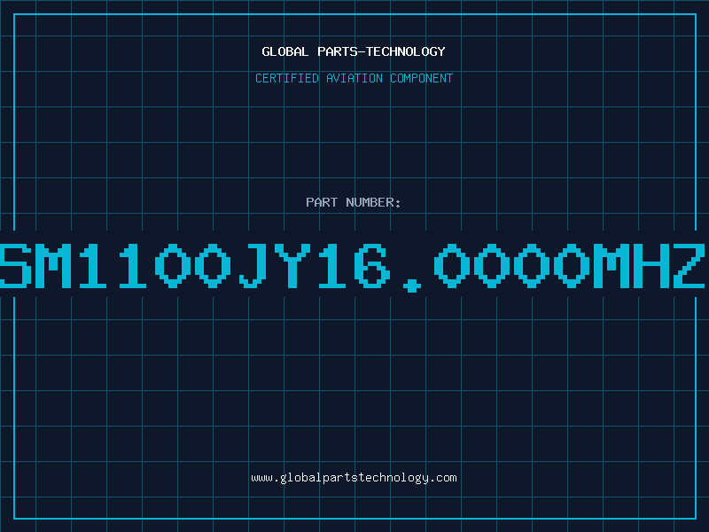 Aviation Part SM1100JY16.0000MHZ