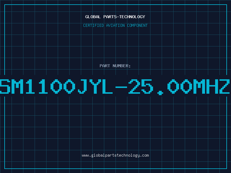 Aviation Part SM1100JYL-25.00MHZ