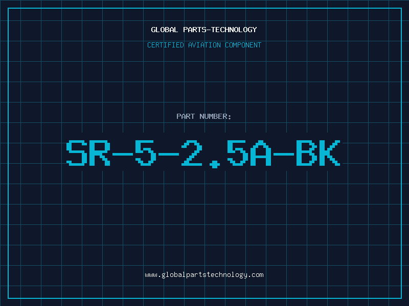 Aviation Part SR-5-2.5A-BK
