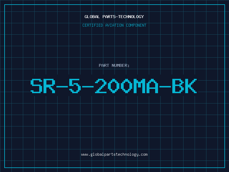 Aviation Part SR-5-200MA-BK