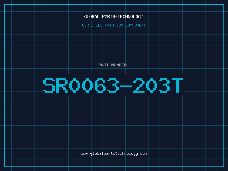 Aviation Part SR0063-203T