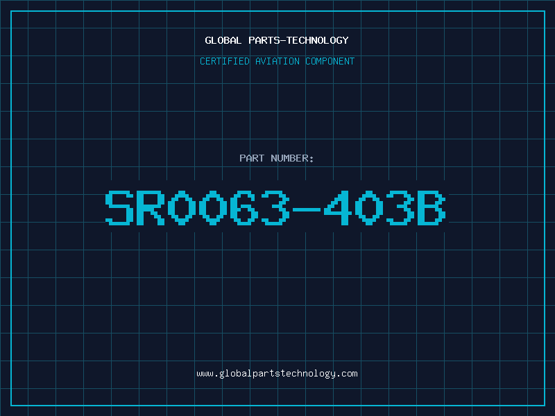 Aviation Part SR0063-403B