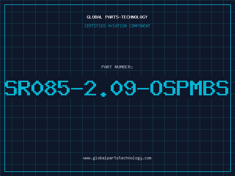 Aviation Part SR085-2.09-OSPMBS