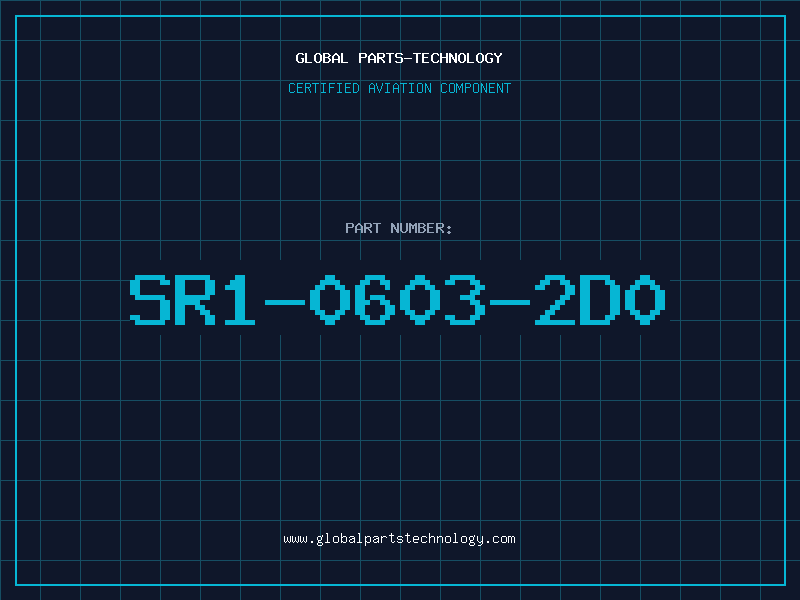 Aviation Part SR1-0603-2D0