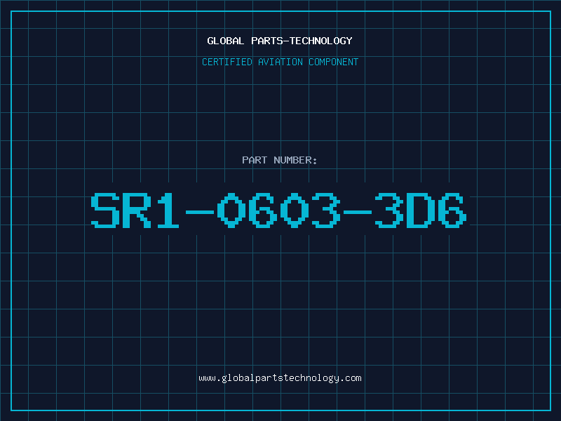 Aviation Part SR1-0603-3D6