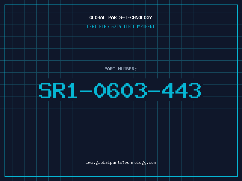 Aviation Part SR1-0603-443