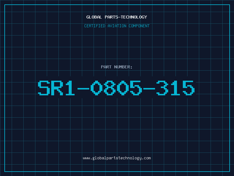 Aviation Part SR1-0805-315