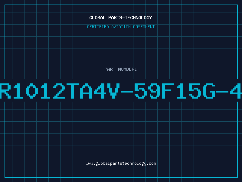 Aviation Part SR1012TA4V-59F15G-43