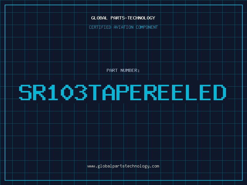 Aviation Part SR103TAPEREELED