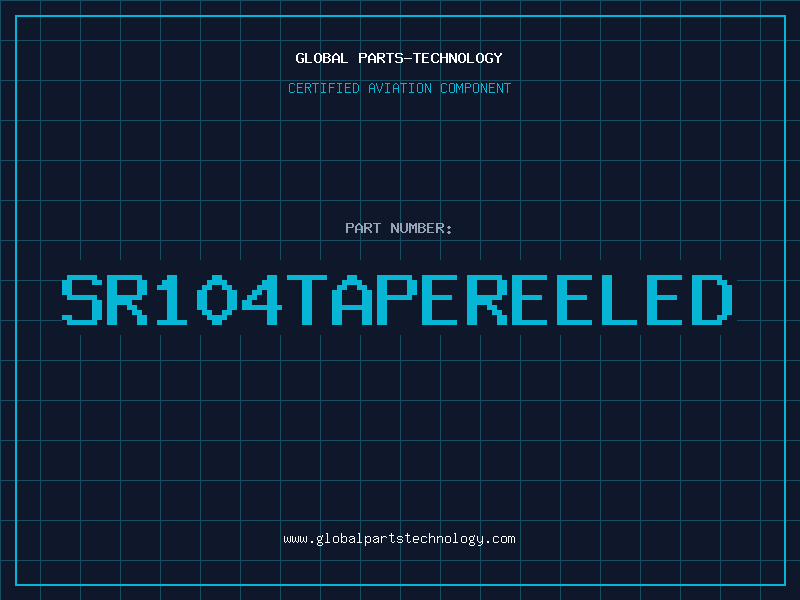 Aviation Part SR104TAPEREELED