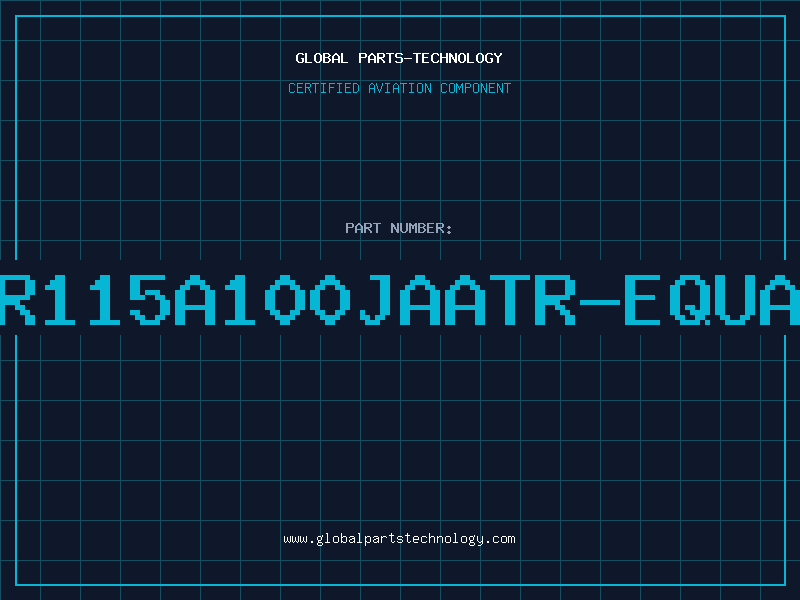 Aviation Part SR115A100JAATR-EQUAL