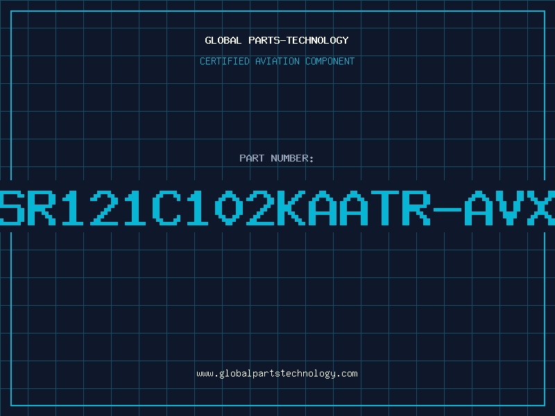 Aviation Part SR121C102KAATR-AVX