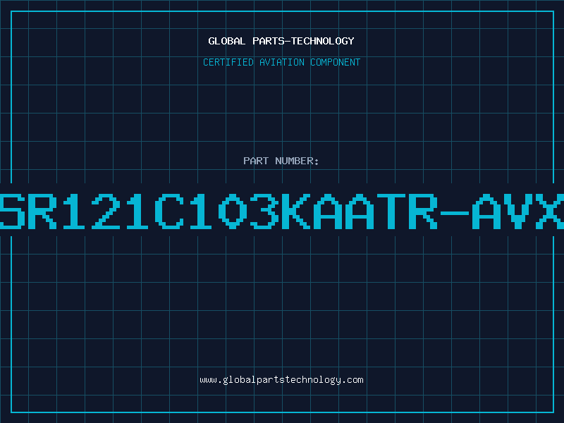 Aviation Part SR121C103KAATR-AVX