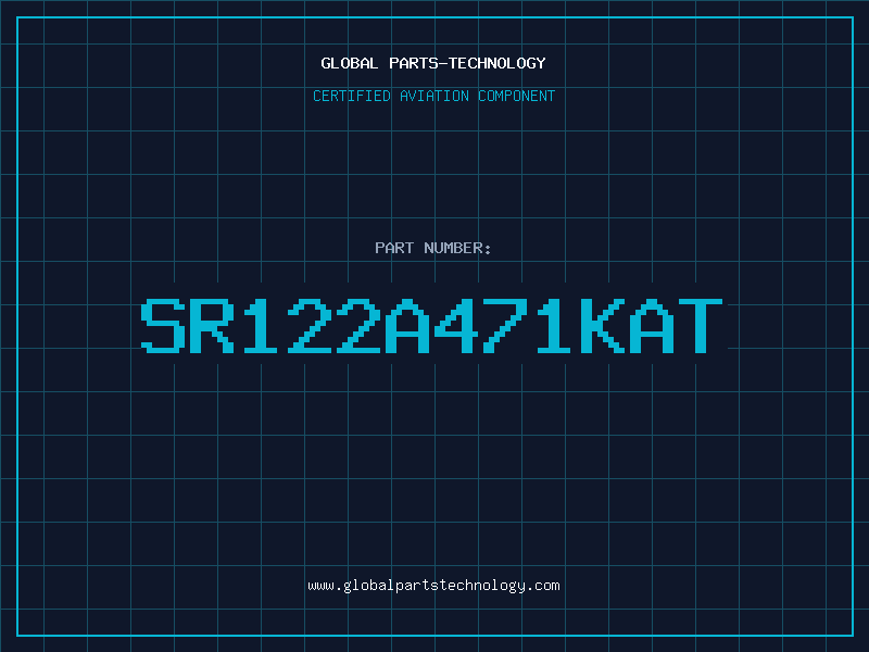 Aviation Part SR122A471KAT