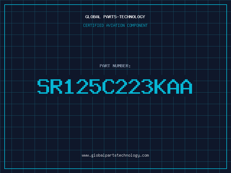 Aviation Part SR125C223KAA