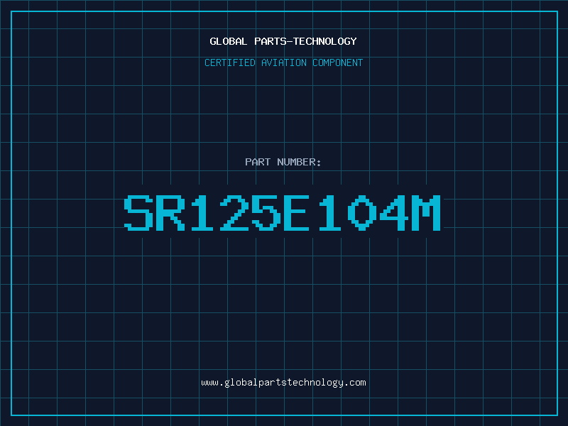 Aviation Part SR125E104M