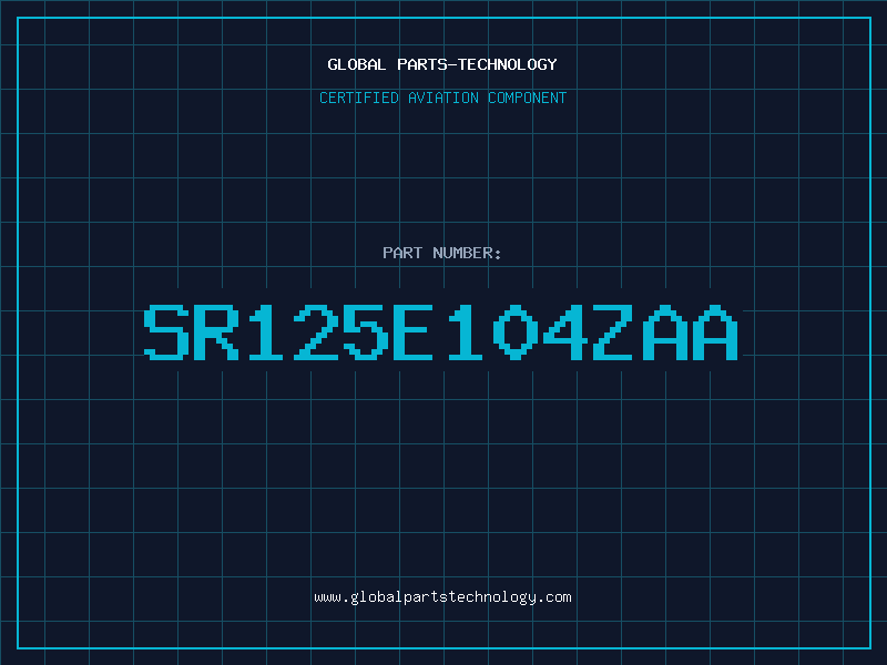Aviation Part SR125E104ZAA