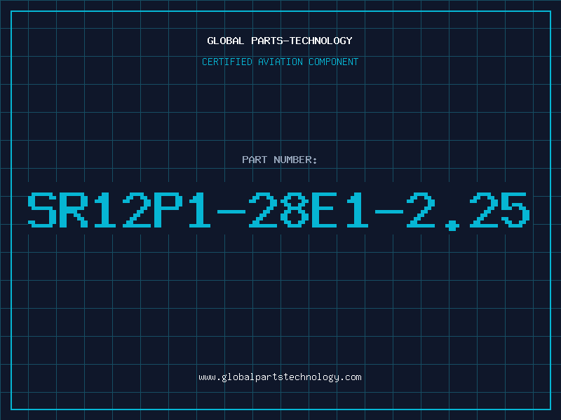 Aviation Part SR12P1-28E1-2.25