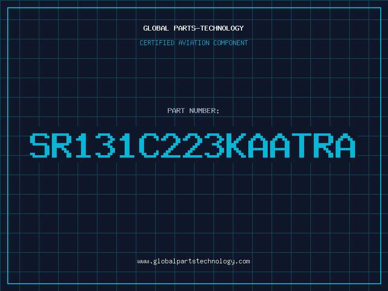 Aviation Part SR131C223KAATRA