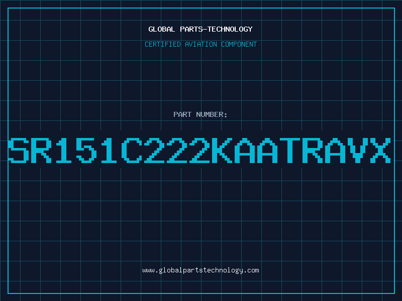 Aviation Part SR151C222KAATRAVX
