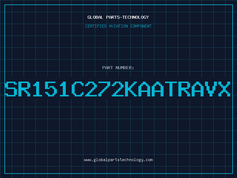 Aviation Part SR151C272KAATRAVX
