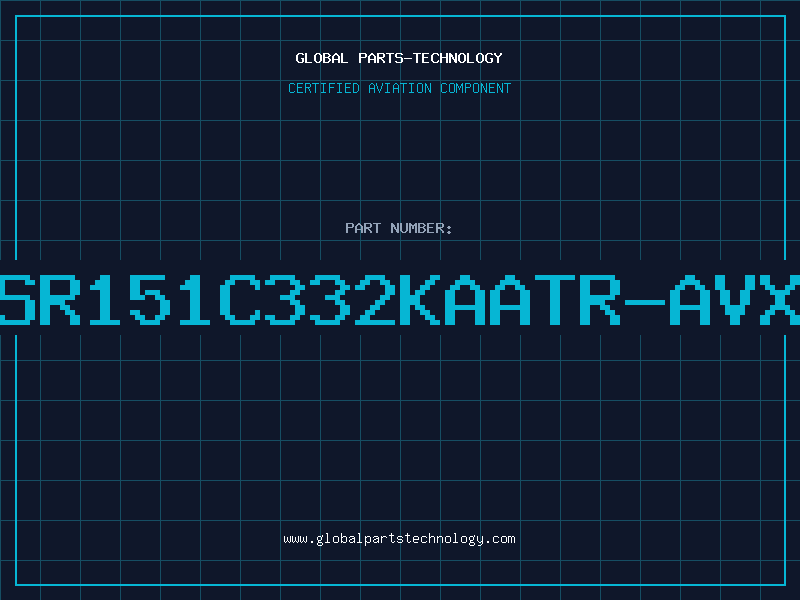 Aviation Part SR151C332KAATR-AVX