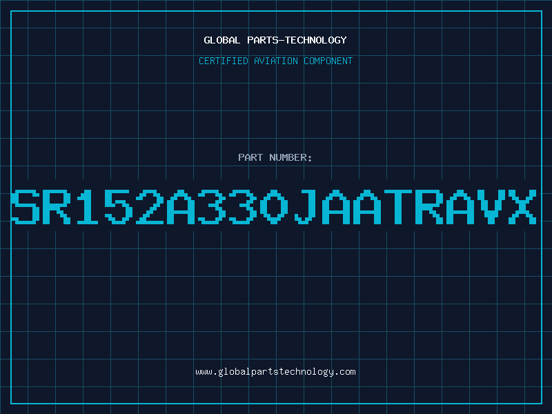 Aviation Part SR152A330JAATRAVX