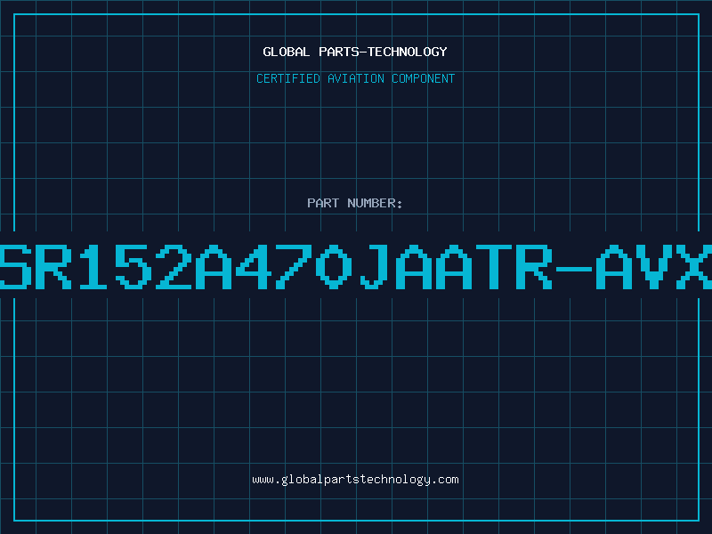 Aviation Part SR152A470JAATR-AVX