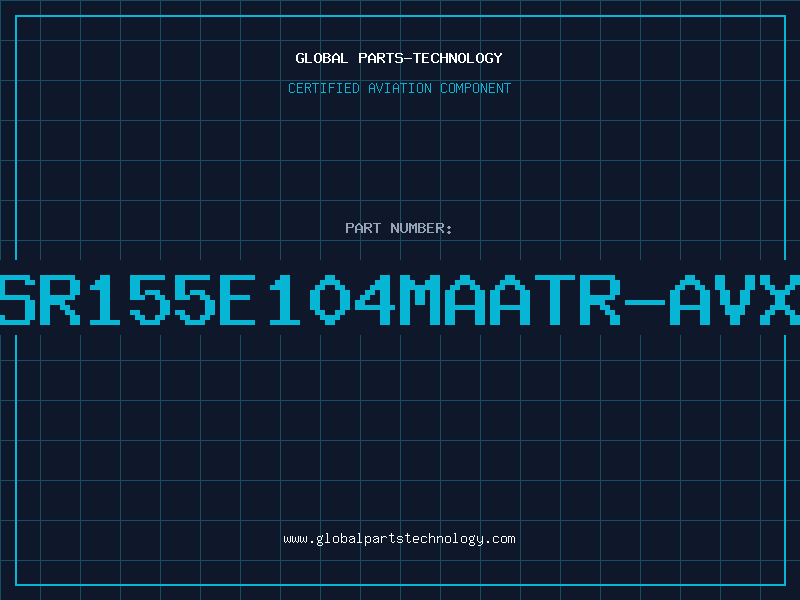 Aviation Part SR155E104MAATR-AVX