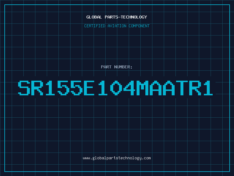 Aviation Part SR155E104MAATR1