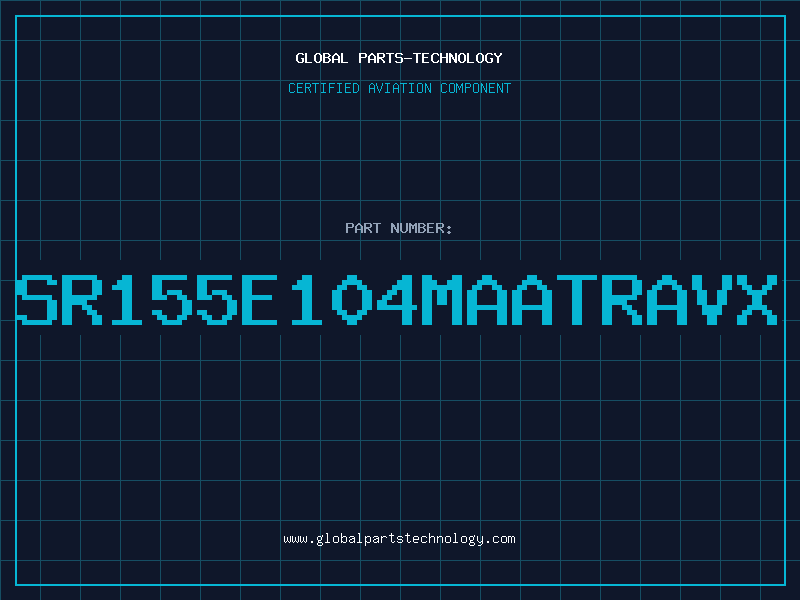 Aviation Part SR155E104MAATRAVX