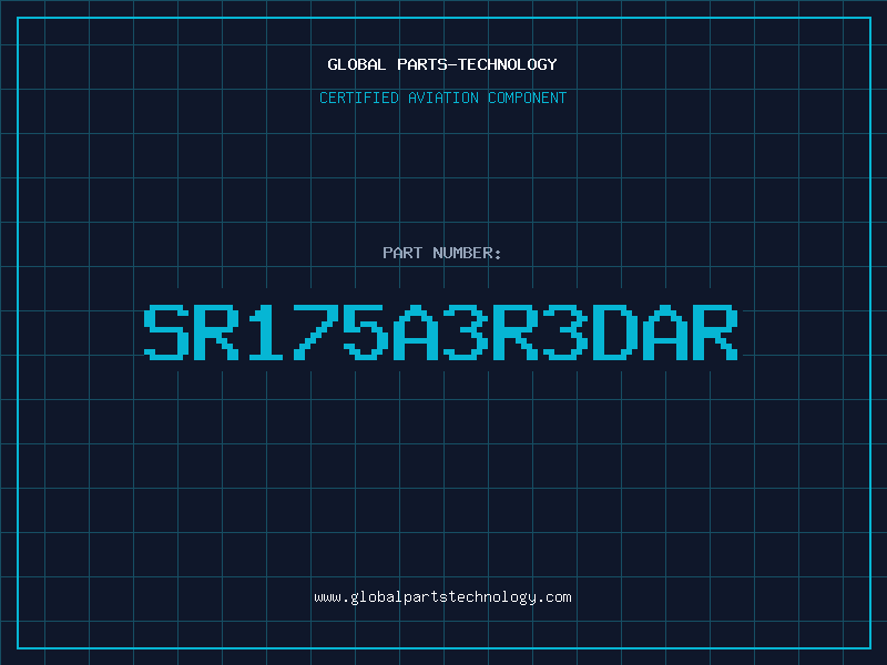 Aviation Part SR175A3R3DAR