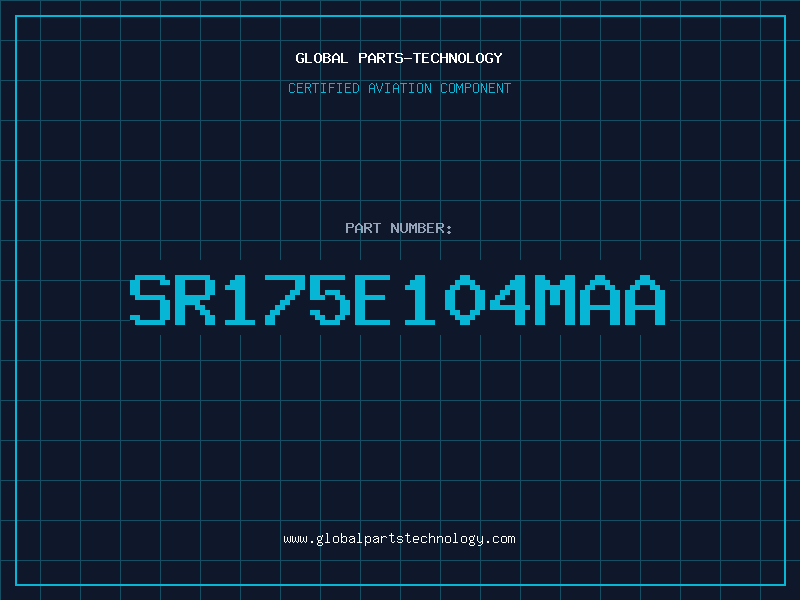 Aviation Part SR175E104MAA