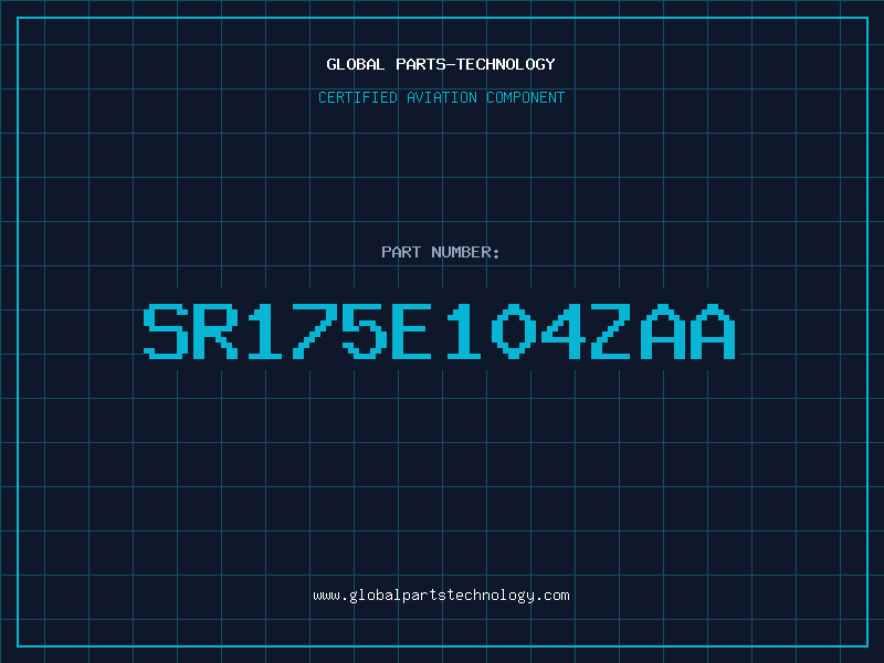 Aviation Part SR175E104ZAA