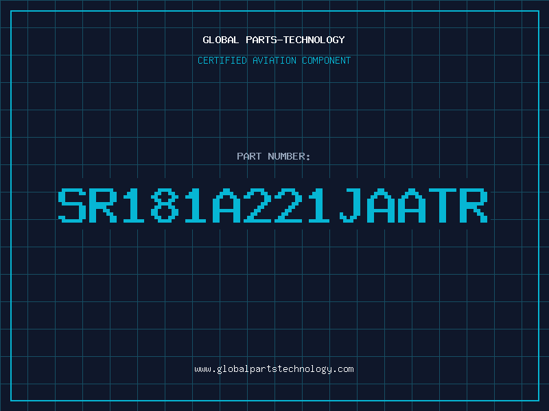 Aviation Part SR181A221JAATR